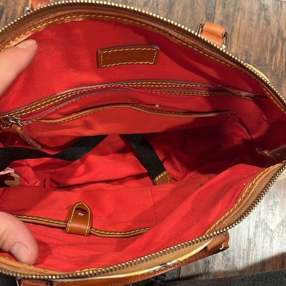 Disney Dooney & Bourke Walt Disney World Retro Satchel Purse Bag read has flaw - Picture 8 of 15